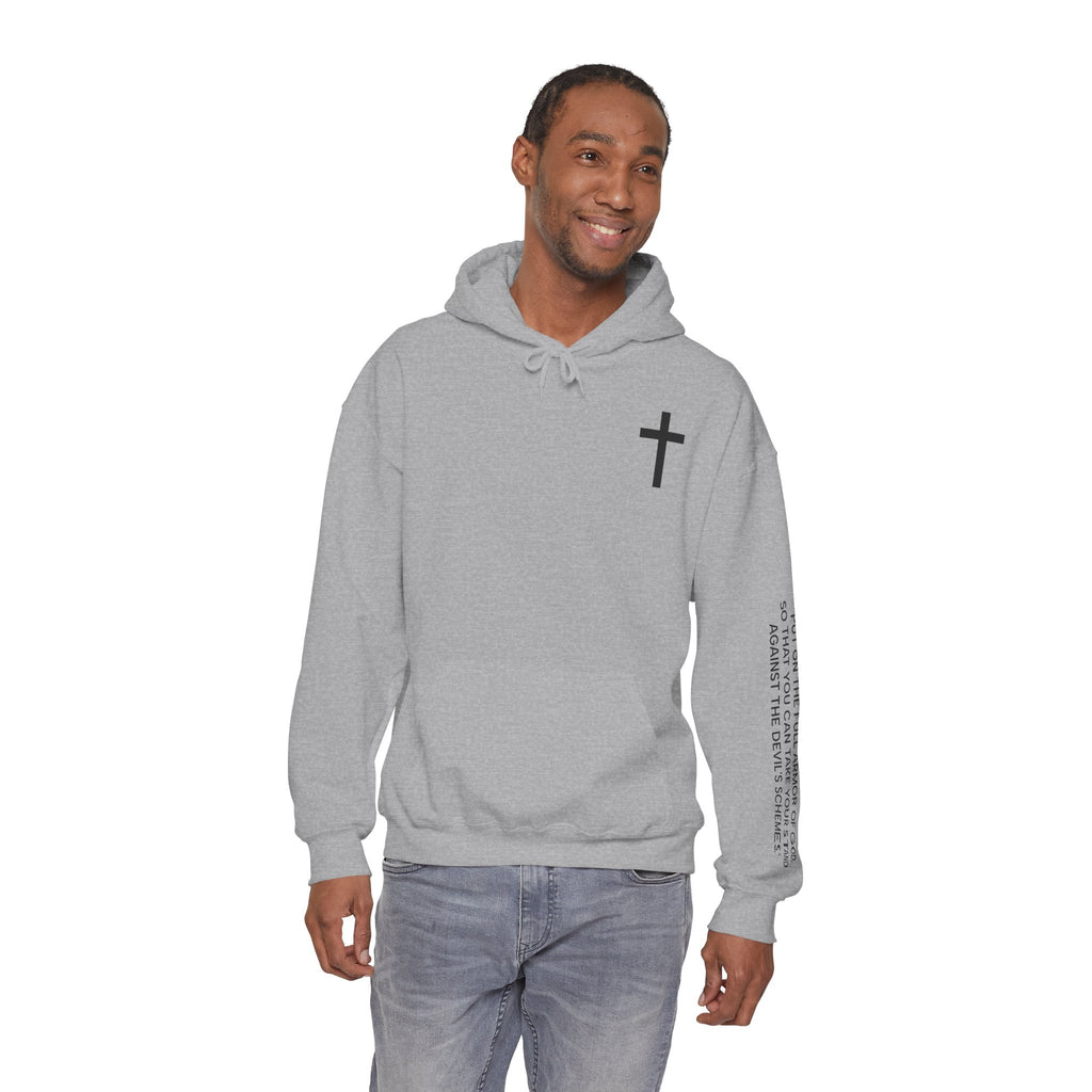 Men Hoodie - Ephesians 6:11 | ARMOR OF GOD