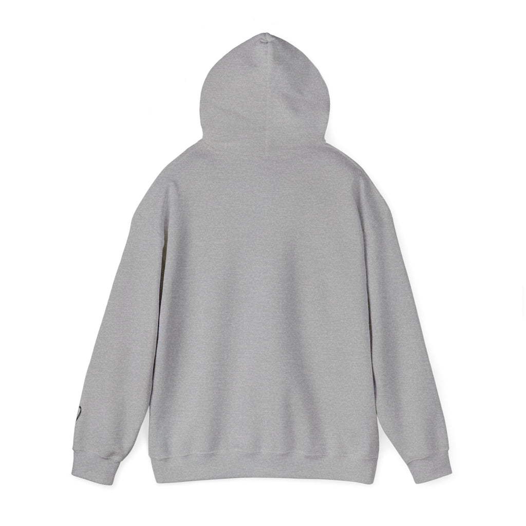 Love like Jesus Hoodie | Faith Christian Heart Sleeve Design