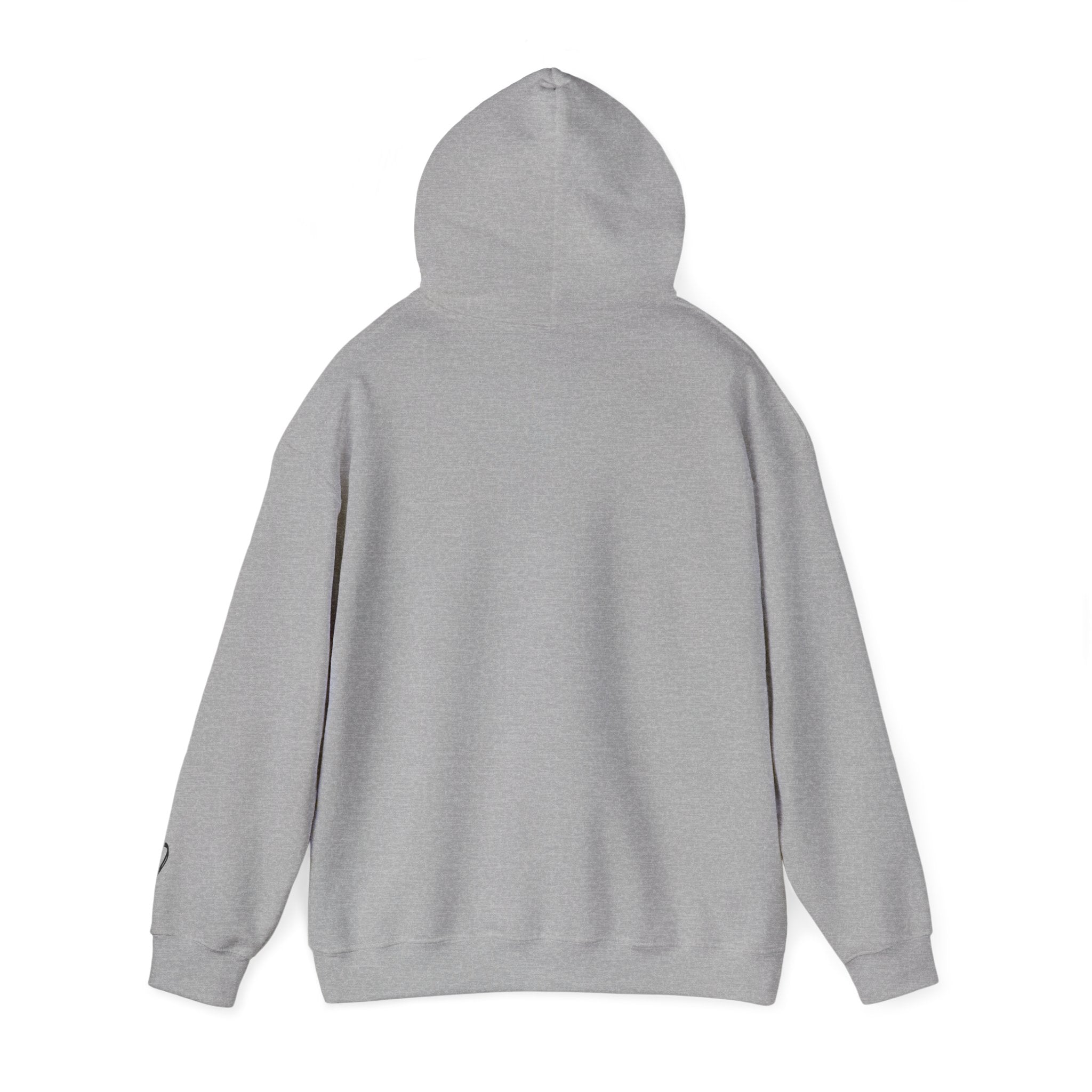 Love like Jesus Hoodie | Faith Christian Heart Sleeve Design