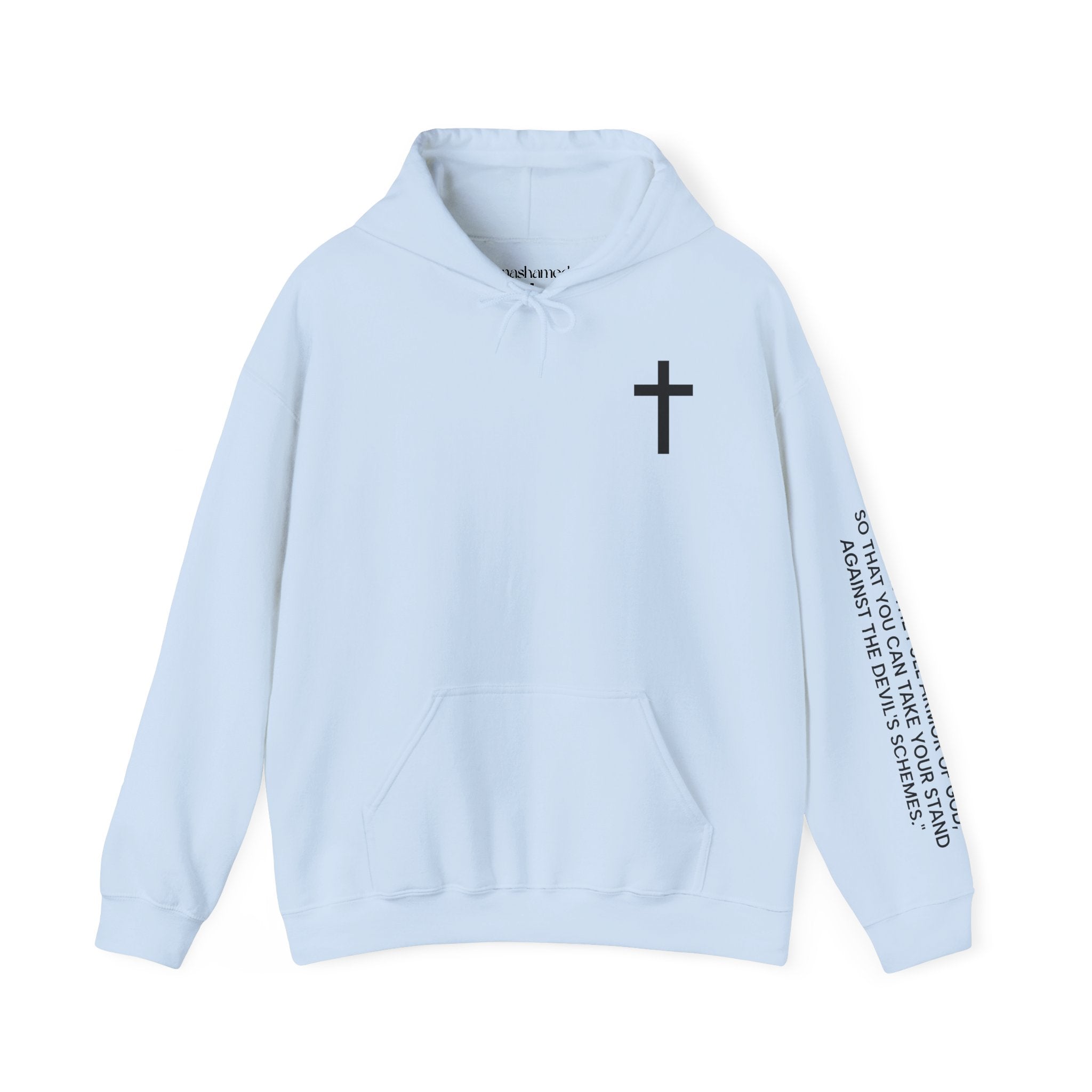 Men Hoodie - Ephesians 6:11 | ARMOR OF GOD