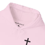 Men & Women Hoodies (Unisex) - Matthew 7:7 Cross Hoodie | Bible Verse Scripture