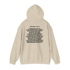 Men & Women Hoodie (Unisex) - Matthew 6: 25-26 Cross Hoodie | Bible Verse Scripture