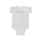Boys Dinosaur Infant Bodysuit  with "Psalm 139:14" Scripture