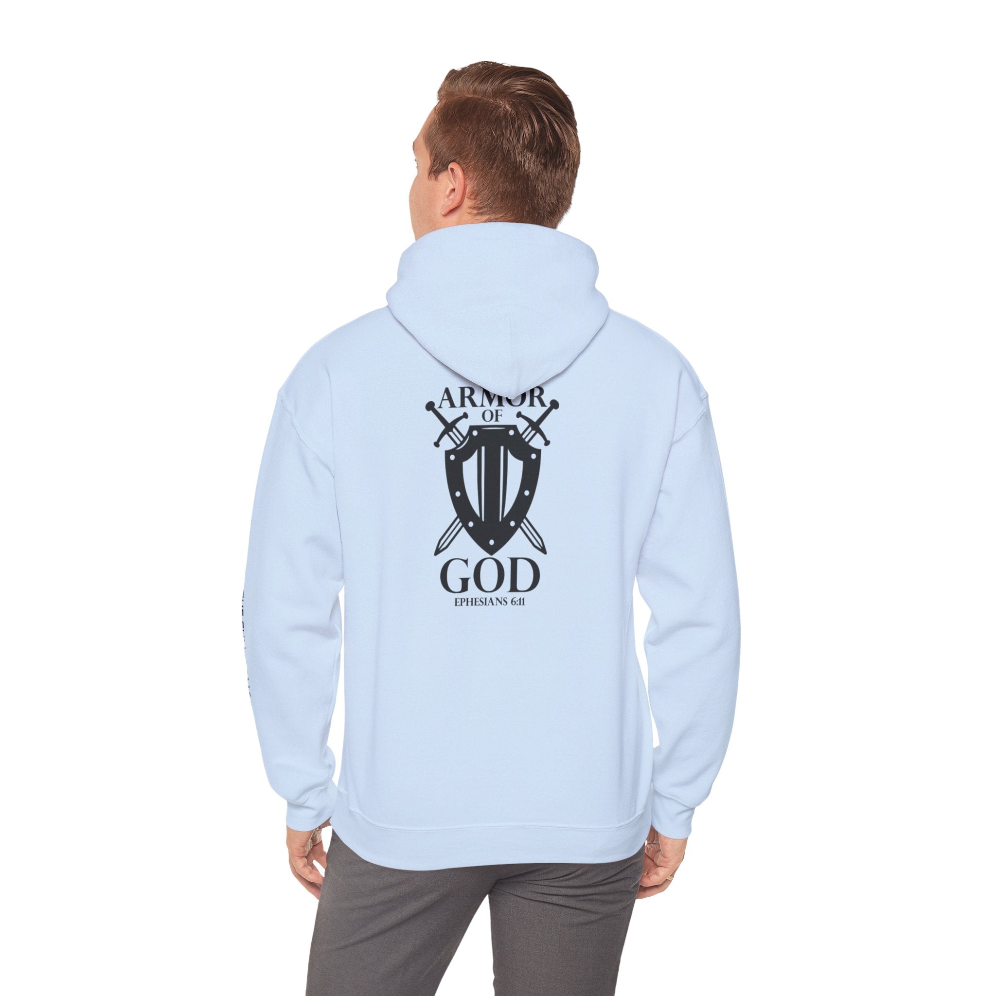 Men Hoodie - Ephesians 6:11 | ARMOR OF GOD