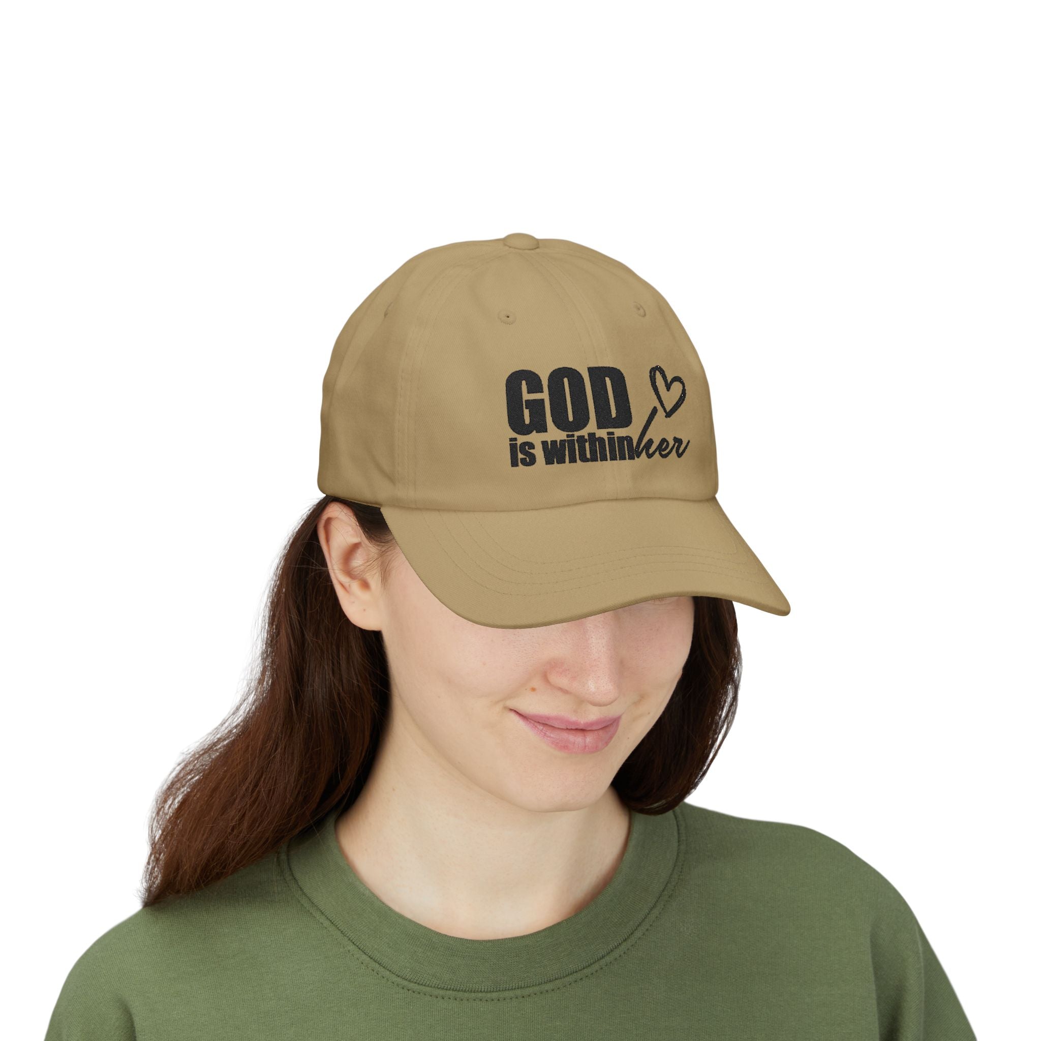 Women CAP | GOD IS WITHIN HER SHE WILL NOT FALL