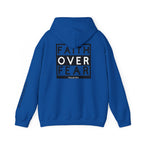 Men Hoodie - Psalm 118:6 | FAITH OVER FEAR