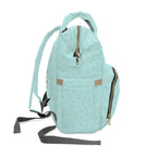 Boys Dinosaur Baby Diaper Backpack with "Psalm 139:14" Scripture