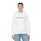 Men & Women Hoodies (Unisex) - I am UNASHAMED black font