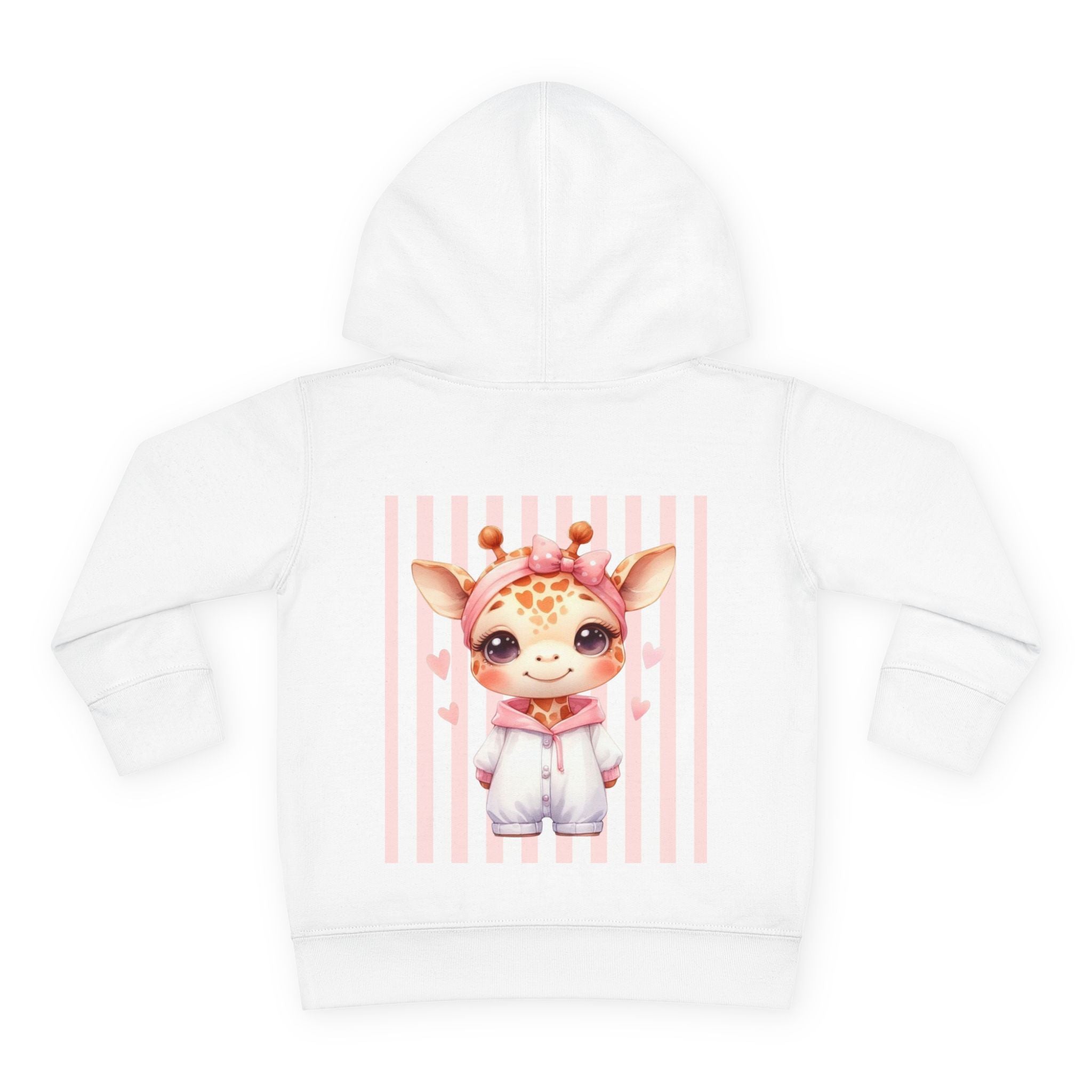 Girls Giraffe Hoodie with “Psalm 46:5” Scripture