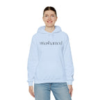 Men & Women Hoodies (Unisex) - I am UNASHAMED black font