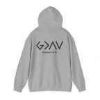 Men Hoodie - Romans 8:39 | GOD IS GREATER THAN MY HIGHS AND MY LOWS