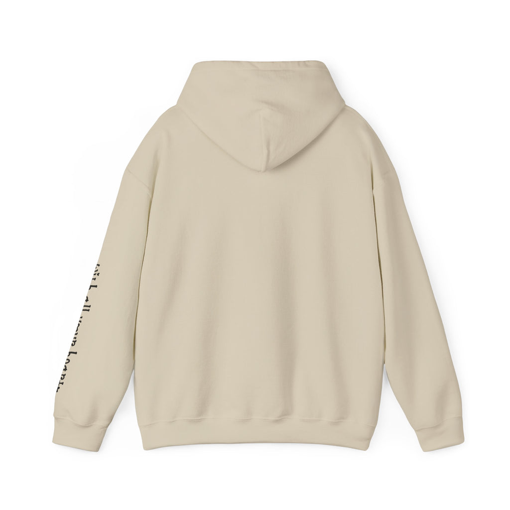 Trust in the Lord Hoodie | Faith Christian Heart Sleeve Design