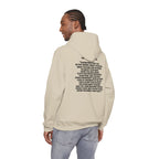 Men & Women Hoodie (Unisex) - Matthew 6: 25-26 Cross Hoodie | Bible Verse Scripture