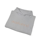 Men & Women Hoodies (Unisex) - I am UNASHAMED beige font