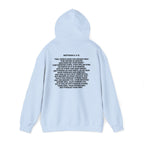 Men & Women Hoodie (Unisex) - Matthew 6: 9-15 Cross Hoodie | Bible Verse Scripture