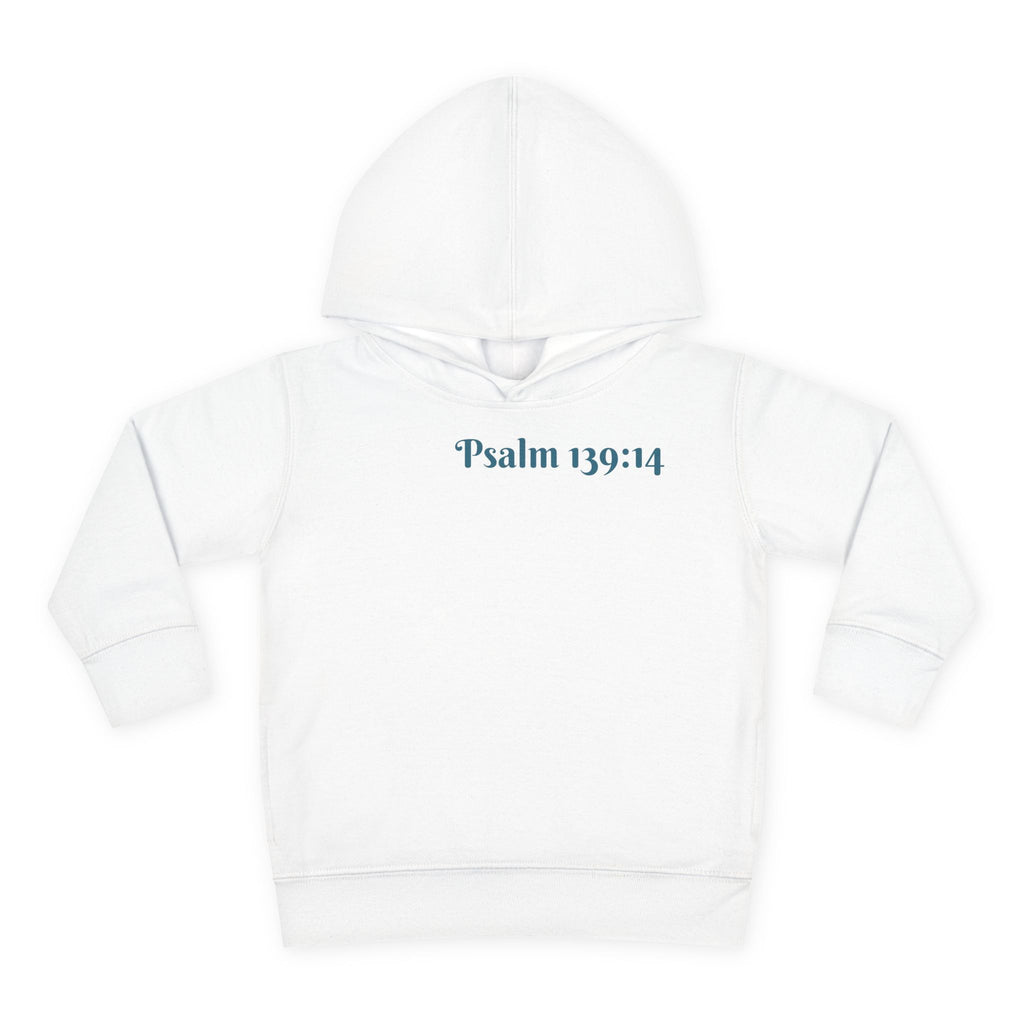 Boys Crocodile Hoodie with "Psalm 139:14" Scripture