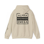 Men Hoodie - Revelation 22:13 | ALPHA AND OMEGA