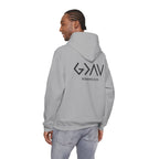 Men Hoodie - Romans 8:39 | GOD IS GREATER THAN MY HIGHS AND MY LOWS