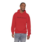 Men & Women Hoodies (Unisex) - I am UNASHAMED black font