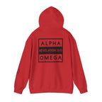 Men Hoodie - Revelation 22:13 | ALPHA AND OMEGA