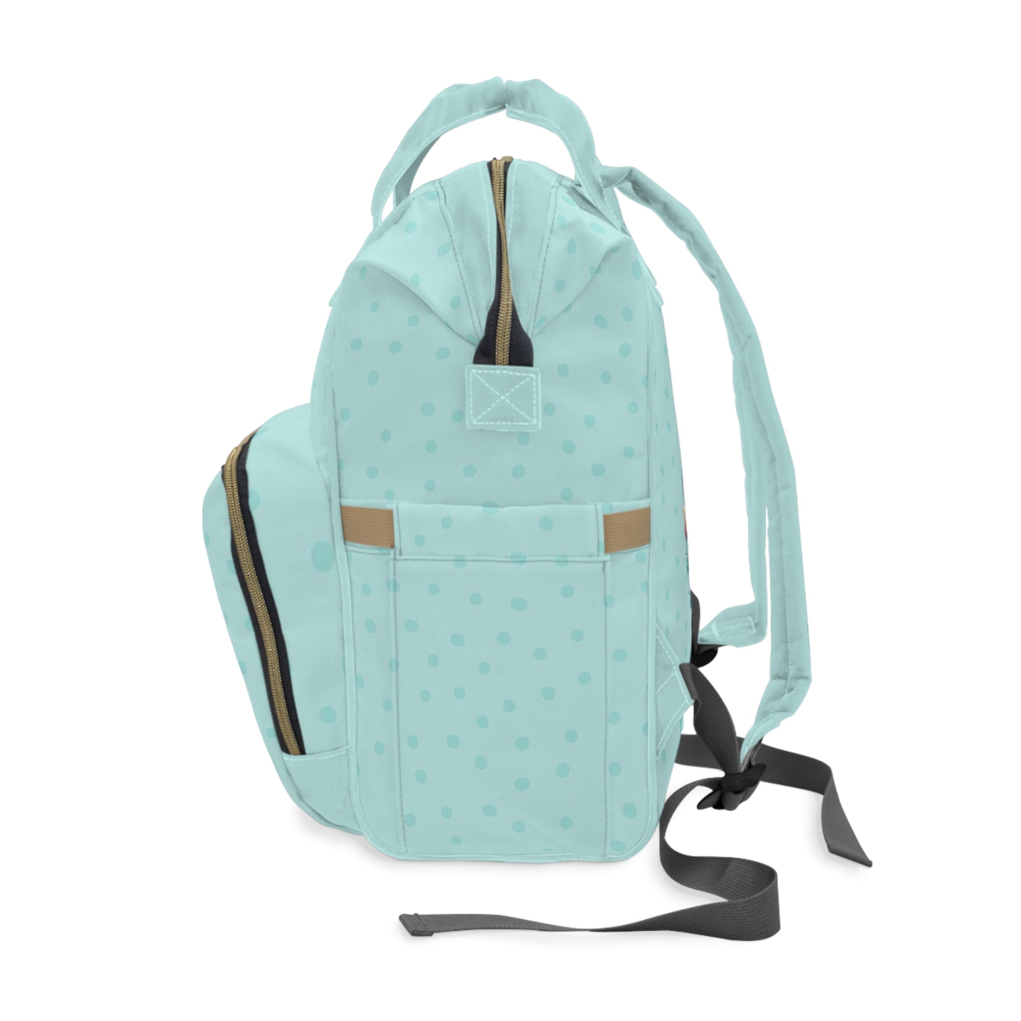 Boys Dinosaur Baby Diaper Backpack with "Psalm 139:14" Scripture