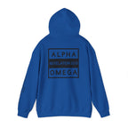 Men Hoodie - Revelation 22:13 | ALPHA AND OMEGA