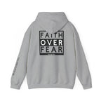 Men Hoodie - Psalm 118:6 | FAITH OVER FEAR