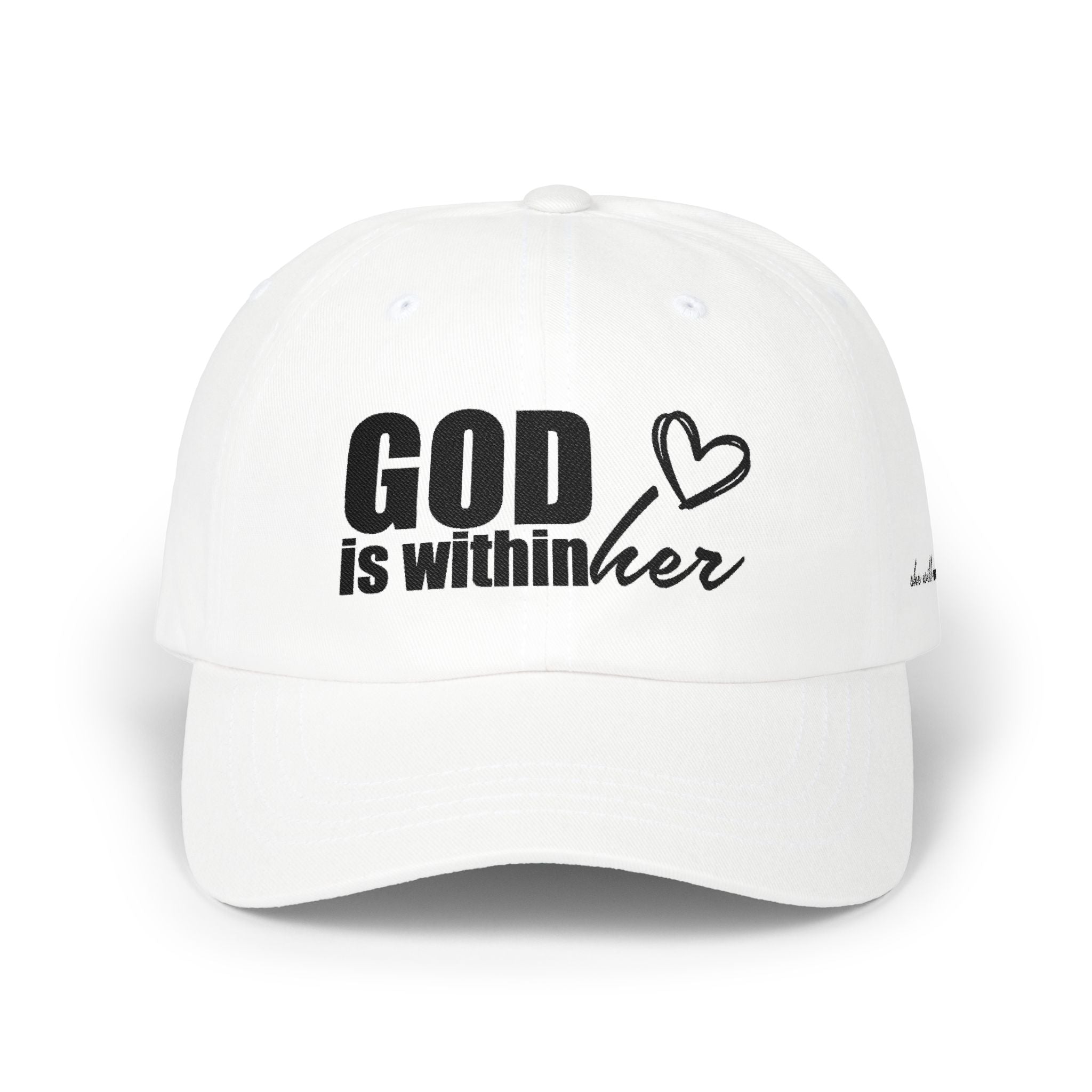 Women CAP | GOD IS WITHIN HER SHE WILL NOT FALL