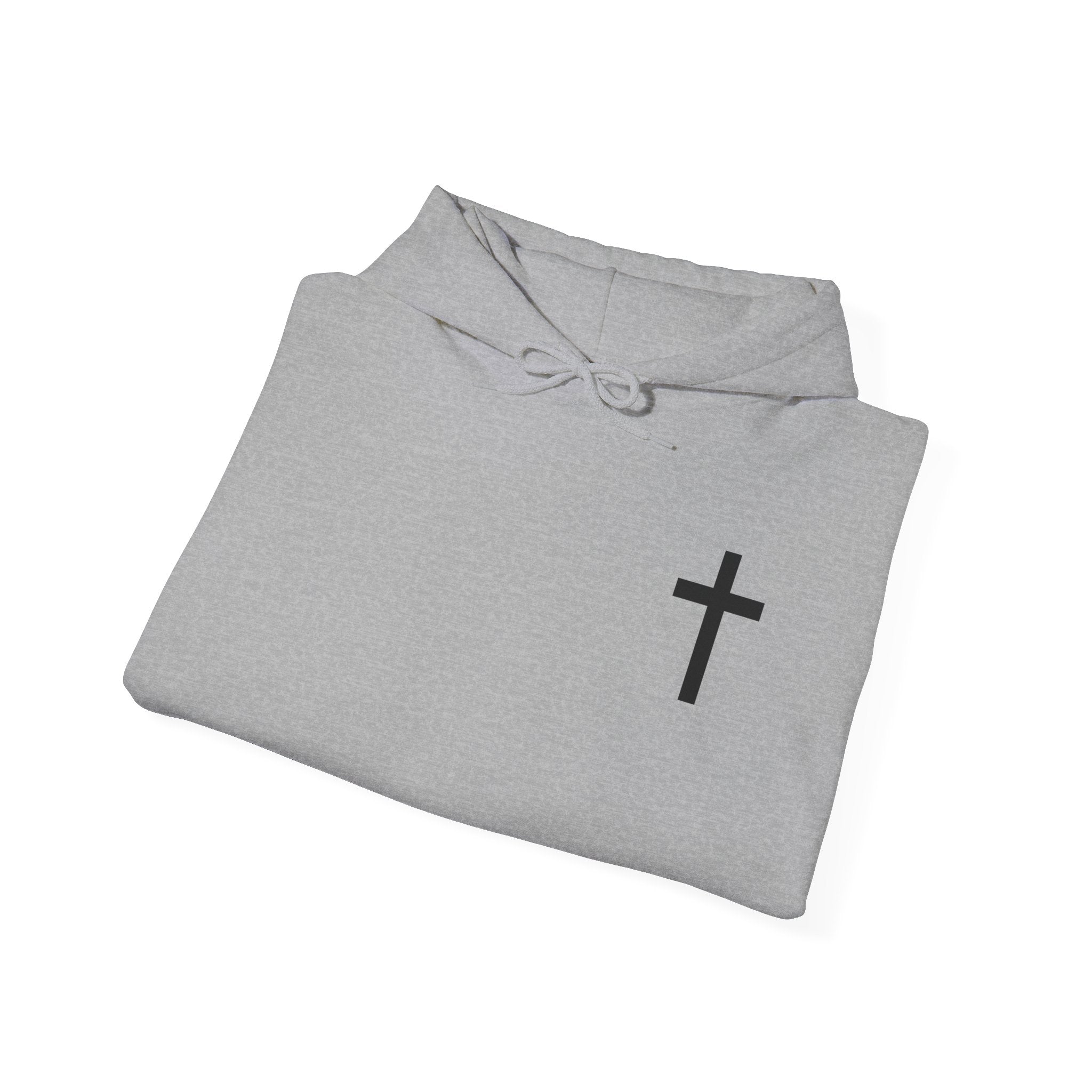 Men & Women Hoodie (Unisex) - Revolation 1: 7 Cross Hoodie | Bible Verse Scripture