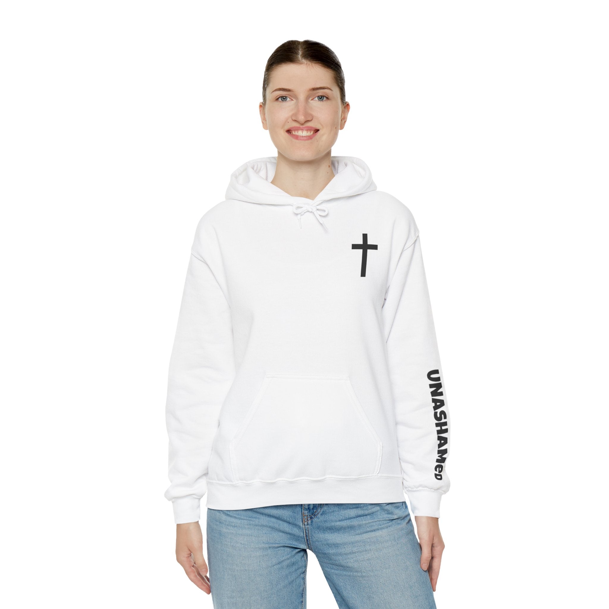 Men & Women Hoodie (Unisex) - Revolation 1: 7 Cross Hoodie | Bible Verse Scripture