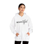 BEYOUtiful Hoodie | Faith Christian Heart Sleeve Design