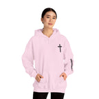 Men & Women Hoodie (Unisex) - Revolation 1: 7 Cross Hoodie | Bible Verse Scripture
