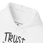 Trust in the Lord Hoodie | Faith Christian Heart Sleeve Design