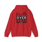 Men Hoodie - Psalm 118:6 | FAITH OVER FEAR