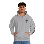 Men & Women Hoodie (Unisex) - Matthew 6: 25-26 Cross Hoodie | Bible Verse Scripture