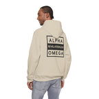 Men Hoodie - Revelation 22:13 | ALPHA AND OMEGA