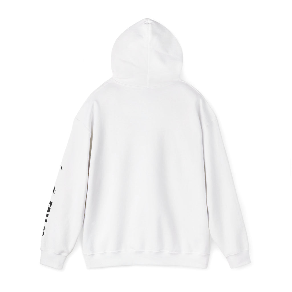 God is Within Her Hoodie | Faith Christian Heart Sleeve Design