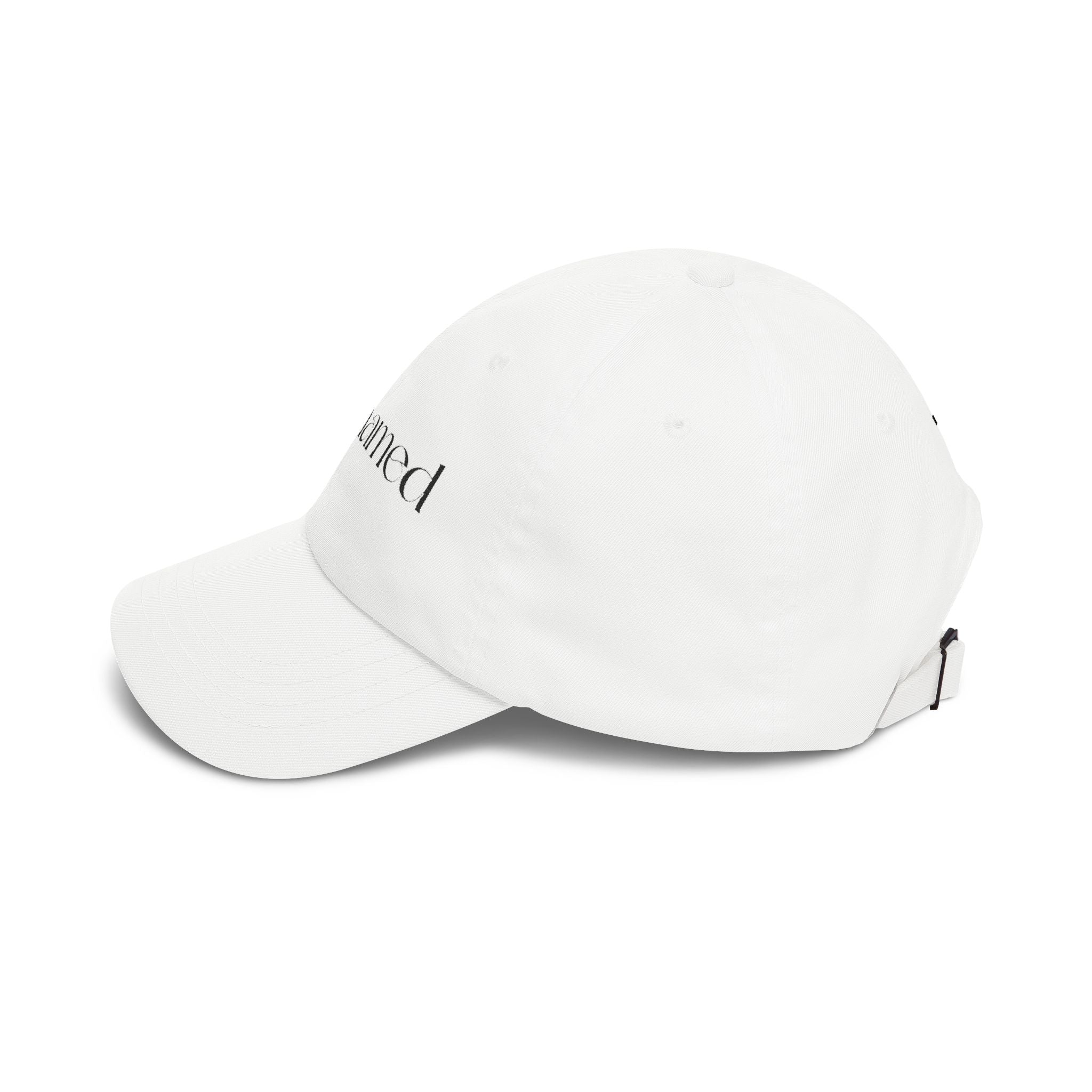 Men & Women CAP | UNASHAMED (black font)