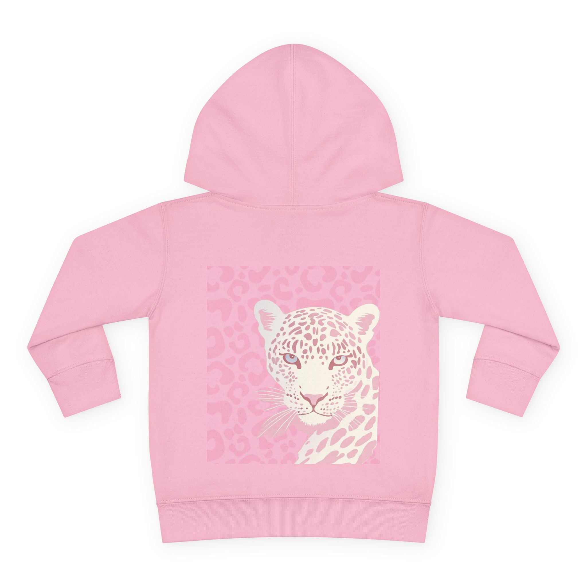 Girls Leopard Hoodie with “Psalm 46:5” Scripture