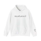 Men & Women Hoodies (Unisex) - I am UNASHAMED black font
