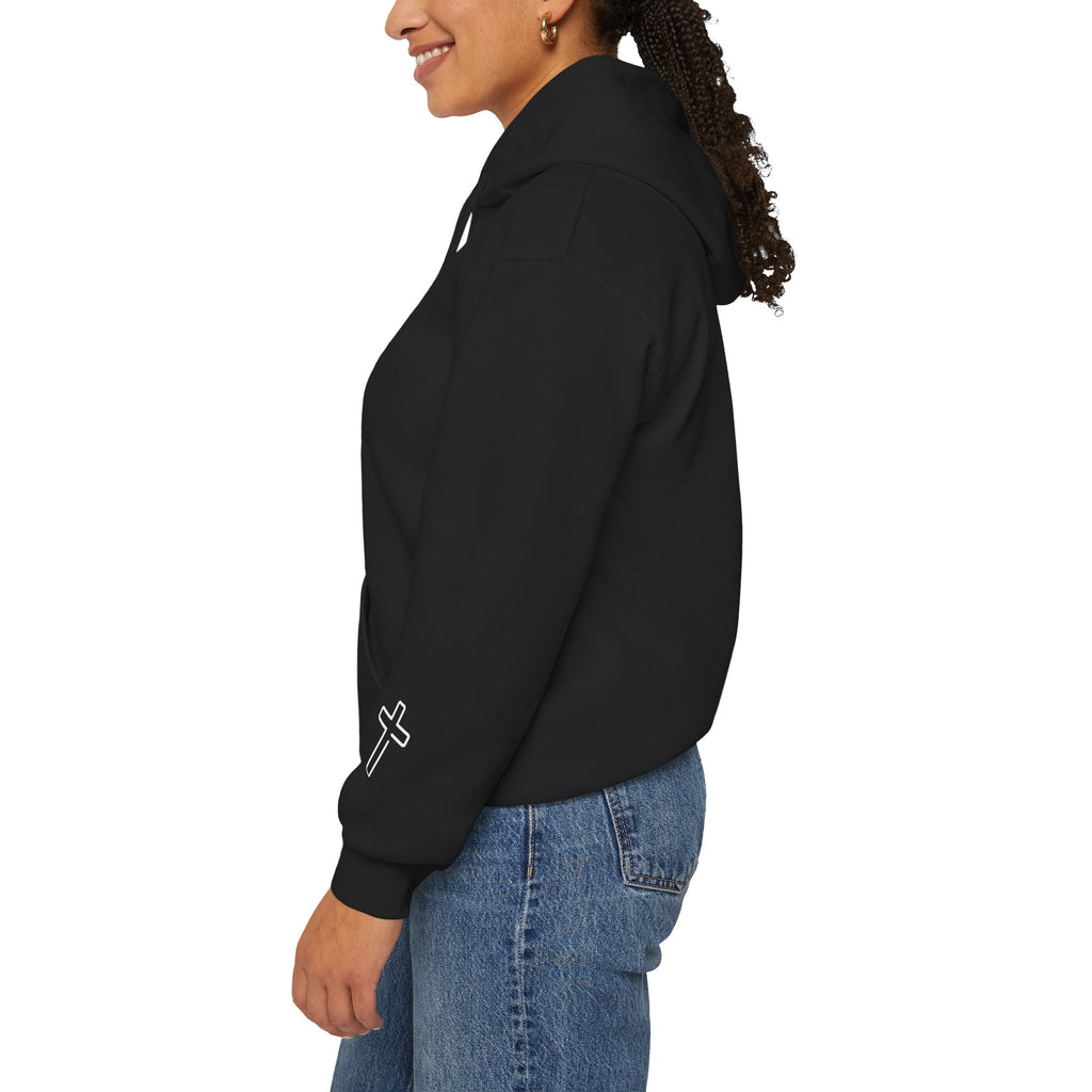 Men & Women Hoodies (Unisex) - I am UNASHAMED white font