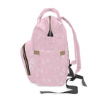 Girls Panda Baby Diaper Backpack with "Psalm 46:5" Scripture