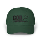 Women CAP | GOD IS WITHIN HER SHE WILL NOT FALL