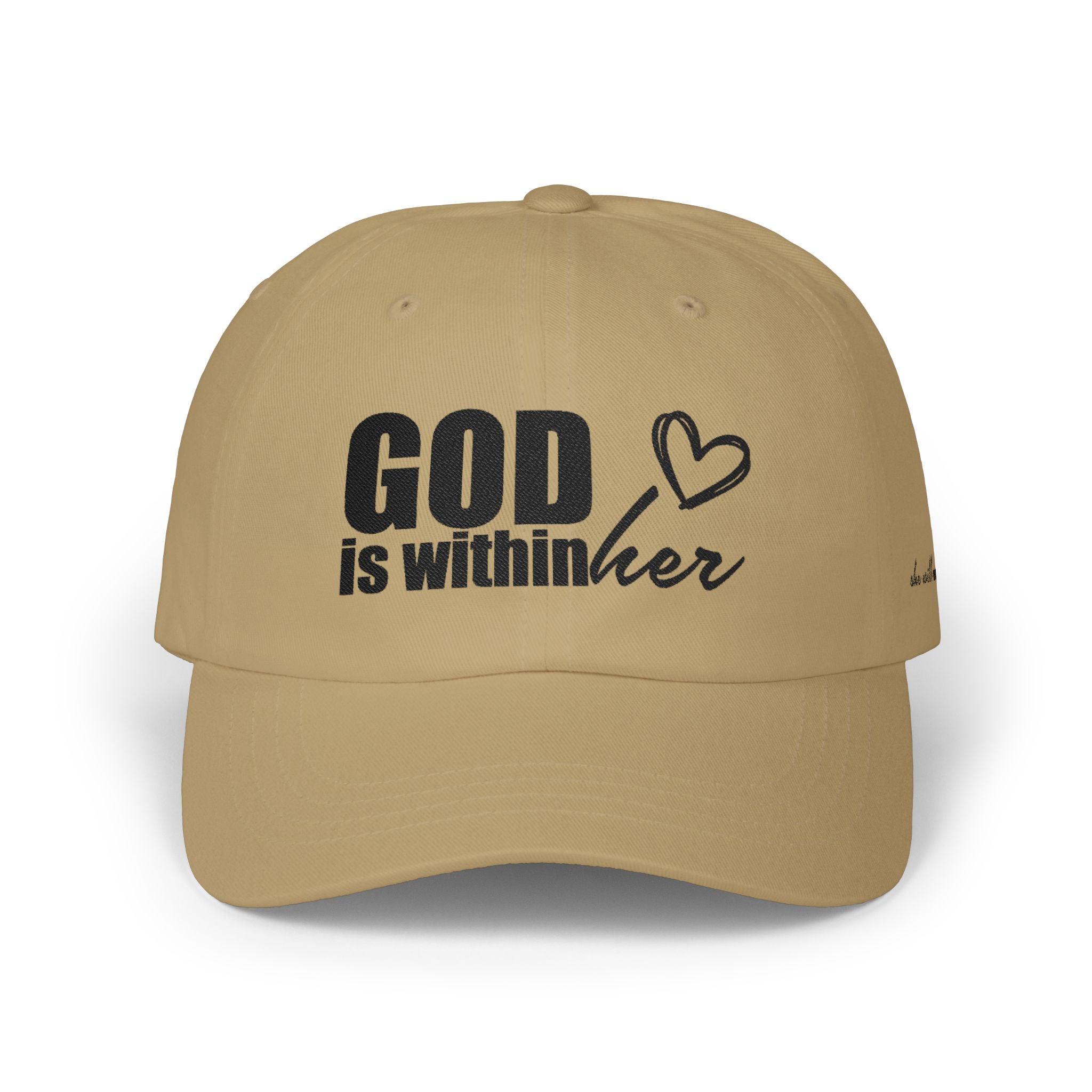 Women CAP | GOD IS WITHIN HER SHE WILL NOT FALL