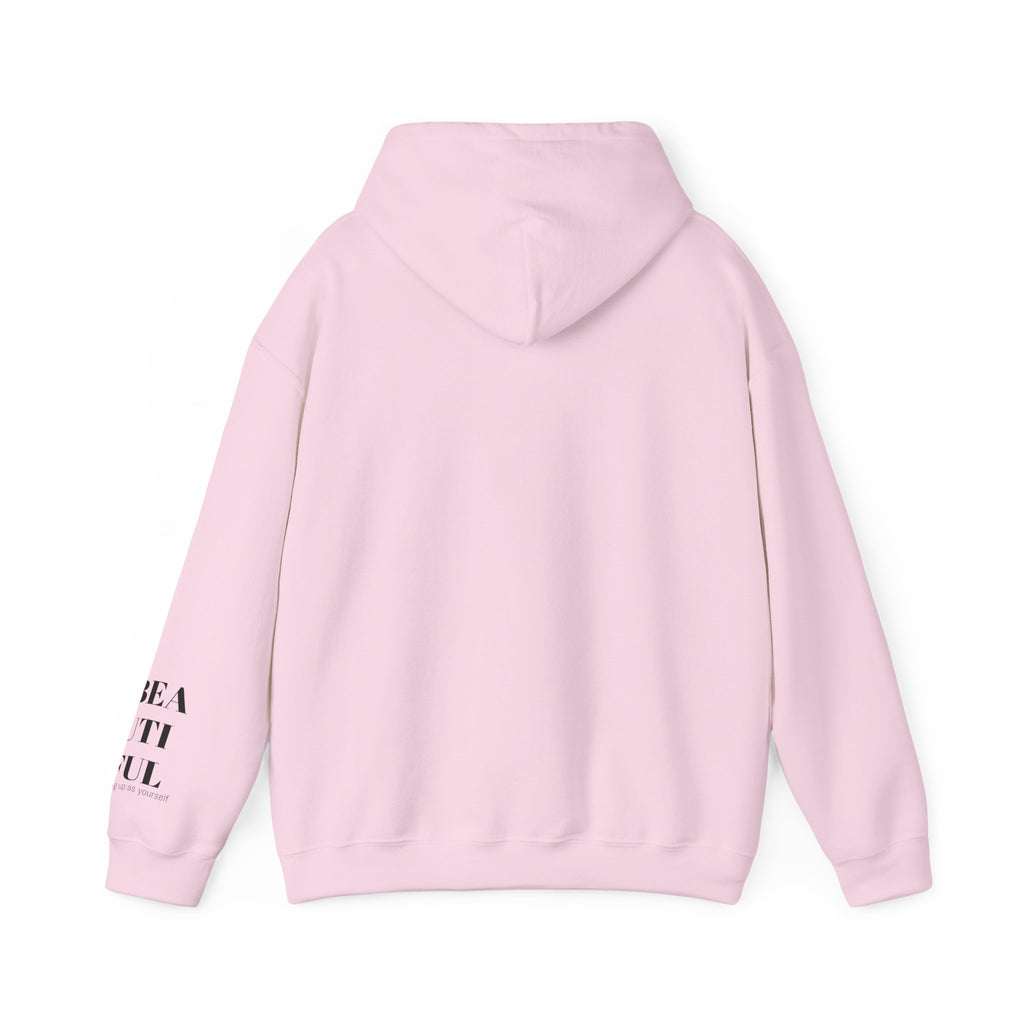 BEYOUtiful Hoodie | Faith Christian Heart Sleeve Design