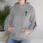 Men & Women Hoodie (Unisex) - Revolation 1: 8 Cross Hoodie | Bible Verse Scripture