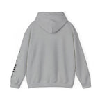 God is Within Her Hoodie | Faith Christian Heart Sleeve Design