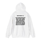 Men & Women Hoodies (Unisex) - Matthew 7: 8 Cross Hoodie | Bible Verse Scripture