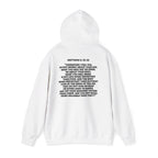 Men & Women Hoodie (Unisex) - Matthew 6: 25-26 Cross Hoodie | Bible Verse Scripture
