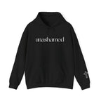 Men & Women Hoodies (Unisex) - I am UNASHAMED white font